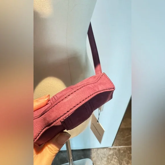 Jacquemus Le Petit Bambino Mini Bag in Burgundy - Picture 7 of 14